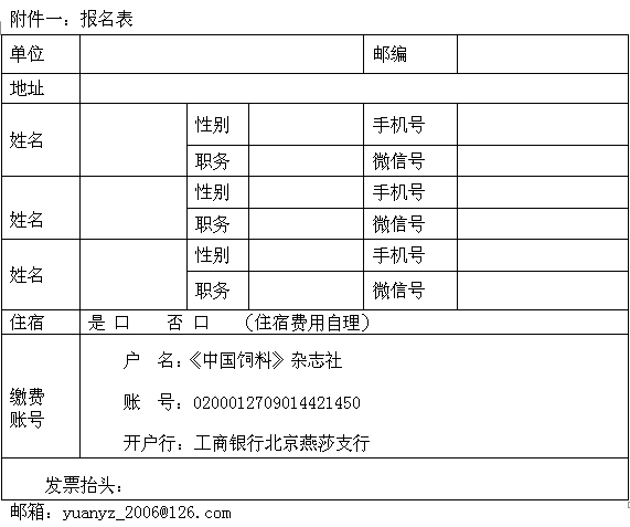 第五屆報名表